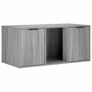 vidaXL Katės narvo baldai Pilka Sonoma 100 x 49 x 45 cm
