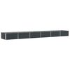 vidaXL Lovelis Antracito 580 x 100 x 45 cm Galvanizuotas plienas