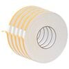 vidaXL Savigautinė putų juosta 5 vnt. Balta 10mm x 10m CR putplastis