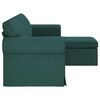 vidaXL Sofa Tamsiai žalia Bendri matmenys: 215 x 138 cm (P X G x A)