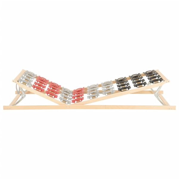 vidaXL Grotelės lovai su 12 lentjuosčių, 120x200cm