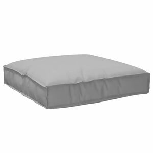 vidaXL Pagalvėlė Oksfordo audinys Pilka 80 x 80 x 12 cm