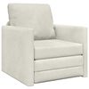 vidaXL Sofa lova Kreminė 74 x 77 x 81 cm Aksomas