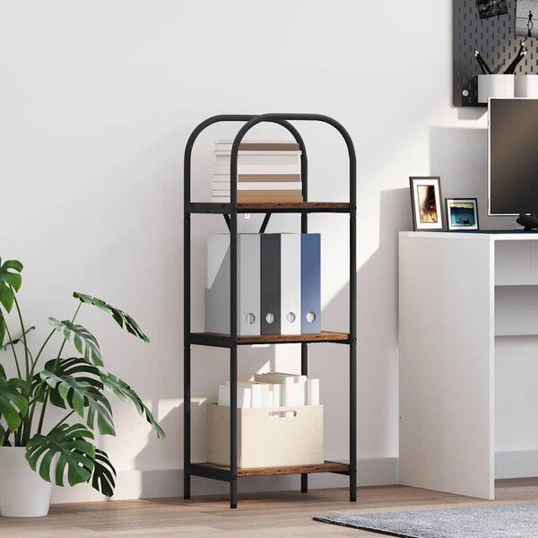 vidaXL Knygų lentyna Senas medis 40 x 30 x 109 cm Apdirbta mediena