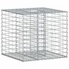 vidaXL Gabioninė pakelta lova 60 x 60 x 55 cm Galvanizuotas plienas