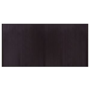 vidaXL Kilimas, tamsiai rudas, 100x200cm, bambukas, stačiakampis