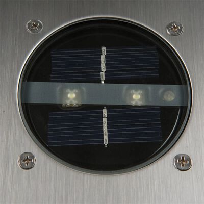Ranex Taškinis saulės energija įkraunamas šviestuvas, sidabrinis
