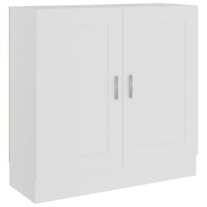 vidaXL Spintelė knygoms, balta, 82,5x30,5x80cm, apdirbta mediena