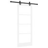 vidaXL Slankios durys Balta 83 x 202 cm