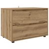 vidaXL Oppbevaringsskap 80 x 48 x 57 cm Apdirbta mediena