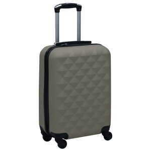 vidaXL Lagaminas su ratukais, antracito spalvos, ABS, kieto korpuso