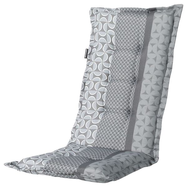 Madison Pagalvėlė kėdei su auk&scaron;tu atlo&scaron;u Pasa, pilka, 123x50cm