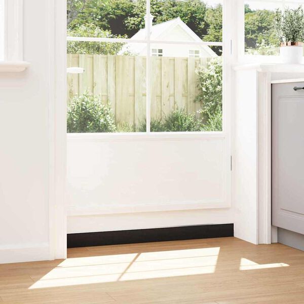 vidaXL Savarankiškai klijuojami durų šepetėlių sandarikliai 2 pcs