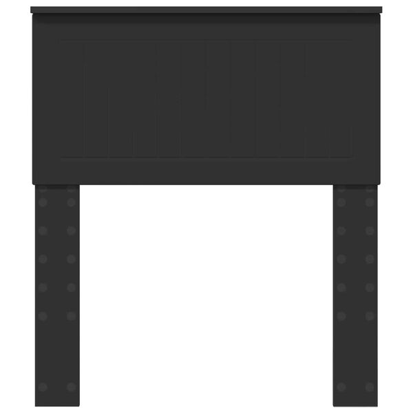 vidaXL Galvūgalis Juodas ąžuolas 75 cm Apdirbta mediena