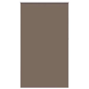 vidaXL Roletas, neper&scaron;lampamas, kavos spalvos, 125x210 cm, audinys, plotis 121,6 cm, poliesteris