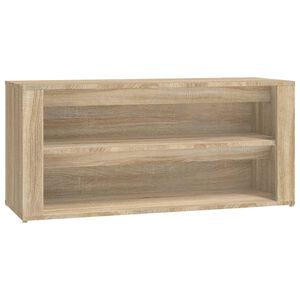 vidaXL Lentyna batams, ąžuolo spalvos, 100x35x45cm, apdirbta mediena