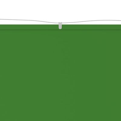 vidaXL Vertikali markizė, šviesiai žalia, 100x1200cm, oksfordo audinys