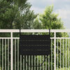 vidaXL Kabantis balkono stalas Juoda 60 x 39 x 65 cm Plienas
