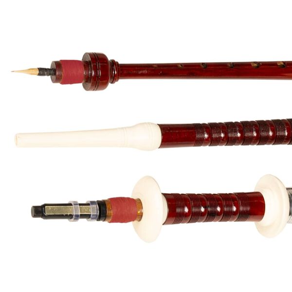 vidaXL &Scaron;koti&scaron;kas dūdmai&scaron;is, raudonos spalvos, Royal Steward tartanas