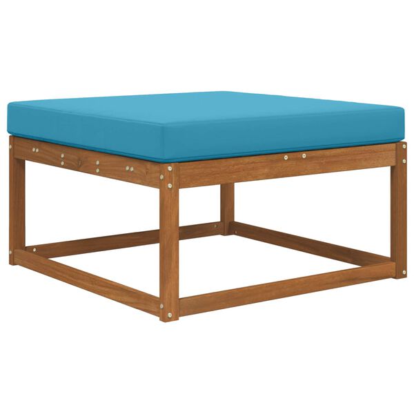 vidaXL Lauko sofa pagalvėlė Karali&scaron;ka mėlyna 80 x 80 x 8 cm