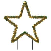 vidaXL Kalėdinė šviečianti dekoracija žvaigždė, 115LED, 85cm
