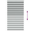 vidaXL zebrinės žaliuzės 120x230 cm audinio plotis 115,9cm poliesteris