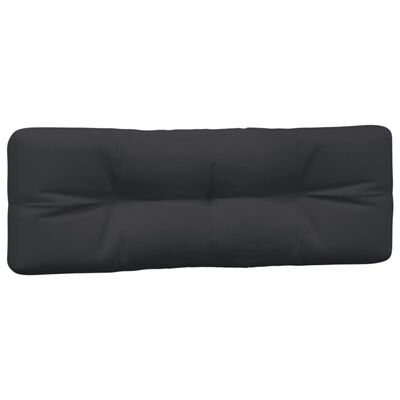 vidaXL Palečių pagalvėlės, 5vnt., juodos spalvos, audinys
