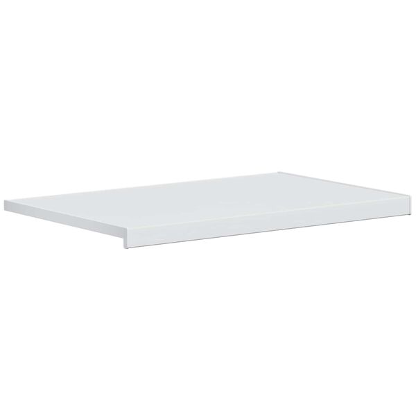 vidaXL Langų palangė Balta 100 x 50 x 4,5 cm PVC
