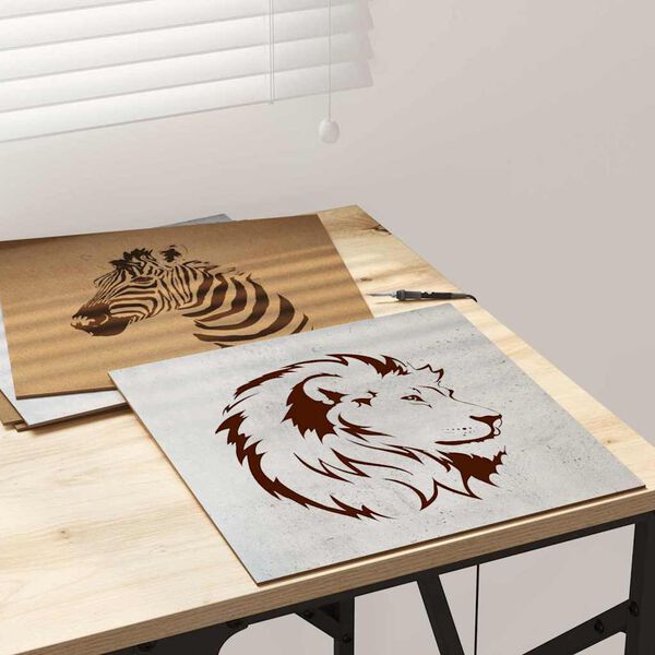 vidaXL Dekoratyvinės Panelės 12 pcs Betono pilka 30 x 30 x 0.3 cm