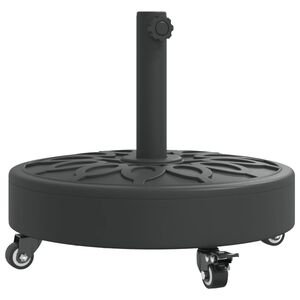 vidaXL Skėčio nuo saulės pagrindas su ratukais 38/48mm stulpams, 27kg