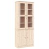 vidaXL Stiklinė eksponavimo spintelė ALTA, 77x35x186,5cm, pu&scaron;is