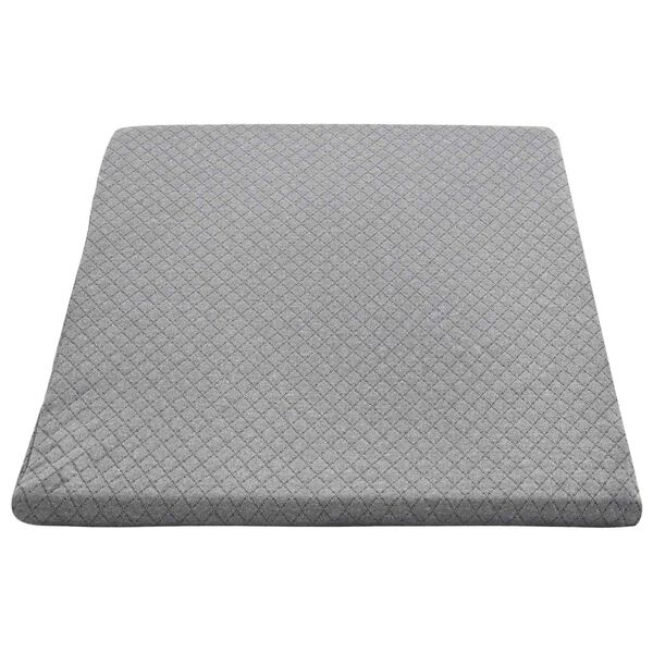 vidaXL Koja pagalvė Paprastas Pilka