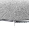 vidaXL Sėdynės pagalvėlė &Scaron;viesiai pilka 42 x 36,5 x 8 cm