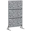 vidaXL Privatumo žaliuzės 100 x 50 x 180 cm Plienas Antracito