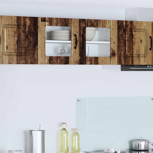 vidaXL Virtuvės spintelė Senas medis 80 x 31 x 40 cm Apdirbta mediena