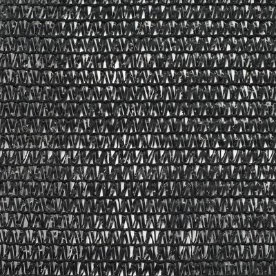 vidaXL Uždanga teniso kortams, juoda, 1x50m, HDPE