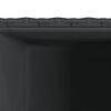 vidaXL Sodo loveliai, 2vnt., juodos spalvos, 40x40x80cm, poliratanas