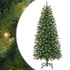 vidaXL Dirbtinė Kalėdų eglutė Žalia 120 cm PE ir PVC