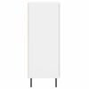 vidaXL &Scaron;oninė spintelė, baltos spalvos, 69,5x34x90cm, apdirbta mediena