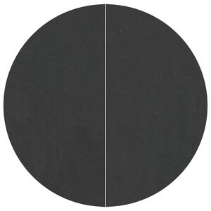 vidaXL Baseino dugno plėvelė Juoda &Oslash; 244 cm Nekintantis audinys