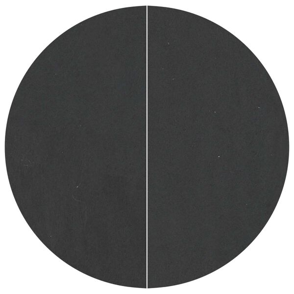 vidaXL Baseino dugno plėvelė Juoda &Oslash; 244 cm Nekintantis audinys