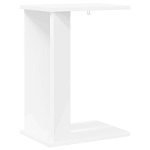vidaXL Žurnalinis staliukas Balta 35 x 25 x 50 cm Apdirbta mediena
