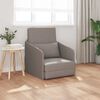 vidaXL Sofa lova 60cm Taupe audinys
