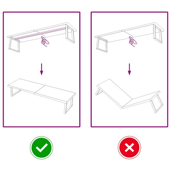 vidaXL Stalviršis, tamsiai rudas, 200x60x(2-4) cm, ąžuolo masyvas