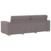 vidaXL Sofa 3 pcs Tortora 220 x 80 x 84 cm Lino mi&scaron;inio audinys