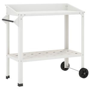 vidaXL Sodinimo stalas su ratukais 96 x 50 x 89 cm