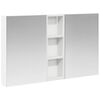 vidaXL Vonios spintos komplektas 3 vnt. 100 x 10,5 x 60,5 cm