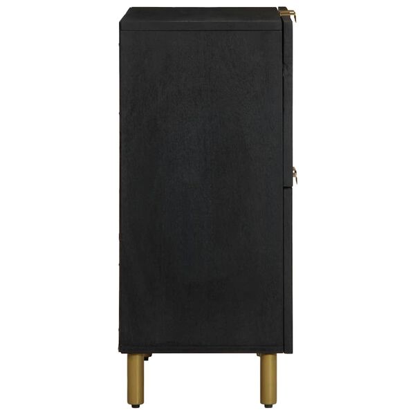 vidaXL indauja juoda 60x33x75 cm inžinierinė mediena