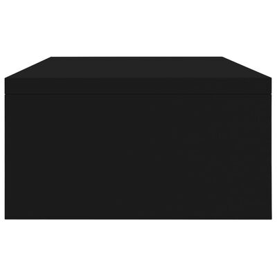 vidaXL Monitoriaus stovas, juodos spalvos, 42x24x13 cm, MDP
