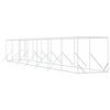 vidaXL Lauko voljeras &scaron;unims, sidabrinis, 2x14x2m, plienas